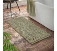 Bianca Aspen Bobble Bath Mat - Sage - Bath Mat 50 x 120 cm