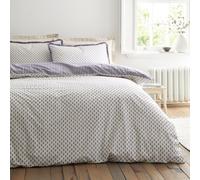 Bianca Cotton 200 TC Amelie Blue Bedding Set - Double