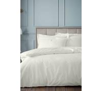 Bianca 'Egyptian Cotton' 180 Thread Count Cotton Duvet Cover Set in Cream | Size: Single Bianca Cream Single