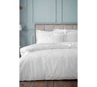 Bianca 180 Thread Count Egyptian Cotton Duvet Cover Set White