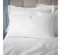 Bianca Fine Linens 180 Thread Count Egyptian Cotton Standard 50x75cm Pack of 2 Pillow cases with envelope closure White