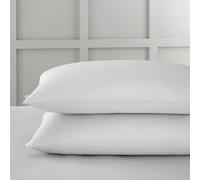 Bianca Fine Linens 400 Thread Count Cotton Sateen Oxford Pillowcase Pair Dove Grey