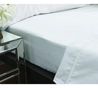 Bianca Fine Linens Bedroom Luxury 800 Thread Count Cotton Sateen Fitted Sheet 36Cm Depth White