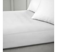 Bianca Fine Linens Bianca 400 Thread Count Cotton Sateen Double Fitted Sheet Dove Grey
