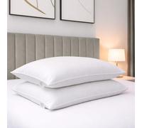 Bianca Fine Linens Super Soft Microfibre Pillow Pair White