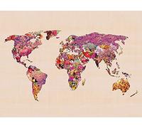 Bianca Green "Our Wonderful World Canvas Print, Multi-Colour, 60 x 80 cm