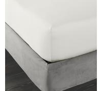 Bianca Luxury 400TC Cotton Sateen Fitted Sheet Or Pillowcases Ivory