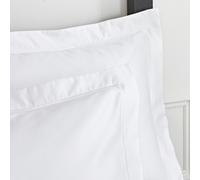 Bianca Luxury 800 Thread Count Cotton Sateen Oxford Pillowcase - Oxford - White
