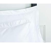 Bianca Luxury 800 Thread Count Cotton Sateen Oxford Pillowcase White