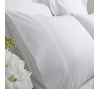 Bianca Luxury 800 Thread Count Cotton Sateen Standard Pillowcase Pair - Standard - White