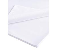 Bianca Luxury 800 Thread Count Cotton Sateen Super King Flat Sheet White