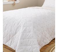 Bianca Mini Star & Stripes Cotton Reversible 200X200Cm Bedspread Natural