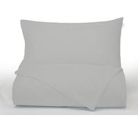 Bianca Plain Dyed Dark Grey Duvet Cover Set 240 x 220 + 60 x 70 (2)