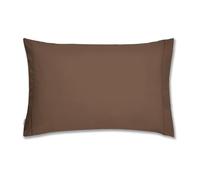 Bianca Plain Dyed Deep Taupe Pillow Case 65x65 (2)