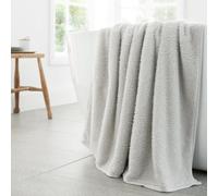 Bianca Soft Zero Twist Spa Cotton 100X150Cm Bath Sheet Silver Grey