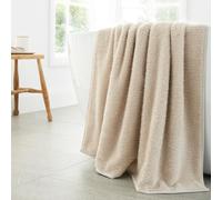 Bianca Soft Zero Twist Spa Cotton 70x127cm Bath Towel Natural