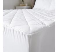 Bianca Temperature Controlling TENCEL Lyocell Single Mattress Protector White
