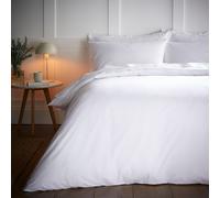 Bianca 200 Thread Count Temperature Controlling TENCEL™ Lyocell Super King Duvet Cover Set with Pillowcases White