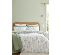 Bianca 'Wild Flowers' 200TC Cotton Duvet Cover Set in Green | Size: King Bianca Green King