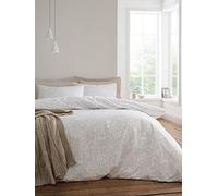 Bianca Woodland 200 Thread Count Cotton Reversible Duvet Set Natural Natural