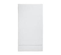 Bianca Zero Twist Satin Stitch Cotton 90x140 cm Bath Sheet White