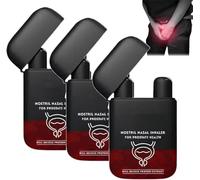 Biancat ProstaAir Dual-Function Nasal Inhaler,ProstaVibe Bee Wellness Inhaler,Nasal Inhaler Stick,IProstate Enhancement Inhaler,mprove Blood Circulation,Promote Prostate Health (3 Pcs)