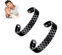 Biancat ProstaPower Magnetic Copper Band, Fashion Copper Bracelet, Magnetic Copper Prostate Band, Copper Ion Wristband (2Pcs)