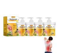 Biancate BeeVenom Joint Repair Cream, Bee Venom Joint Relief Cream, Legs Massage Cream, Biancate Bee Venom Gel for Muscle and Joint Recovery, for Back, Neck, Hands, Knee (4)