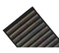 BIANCHERIAWEB Bamboo Rug Degradè in 50x230cm Black