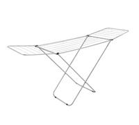 BIANCHERIAWEB Teresa Clothes Drying Rack with Wings Durable Folding Silver