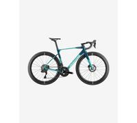 Bianchi Specialissima Shimano 105 Di2 road bike light blue - 55