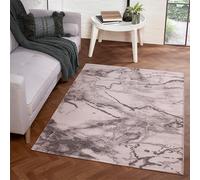 bianco 185kb 160x225cm luxury rug in dark grey and grey
