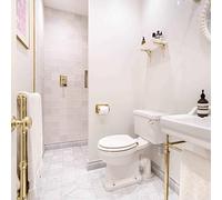 Bianco Carrara Honed (Matt) White Marble (White, 100x100) / Sample