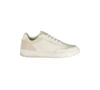 Bianco Polyurethane Sneaker - male - Tommy Hilfiger - Sneakers - White - 8 UK - Shoes 8 UK