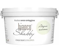 bianco Shabby® Acqua Marina (Aqua Marine) Water-Based Chalk Paint for All Surfaces - Extra Matt Finish (2.5 Litres)