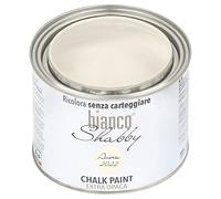 bianco Shabby® Avorio 2022 (Ivory) Water-Based Chalk Paint for All Surfaces - Extra Matt Finish (500 ml)