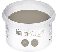 bianco Shabby CHALK PAINT MATERICA SAND EFFECT FOR WALLS AND OBJECTS - biancoSand Grigio Tortora - Easily Decorate and Renew Your Home (1 Liter)