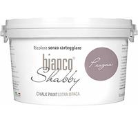 bianco Shabby® Prugna (Plum) Water-Based Chalk Paint for All Surfaces - Extra Matt Finish (2.5 Litres)