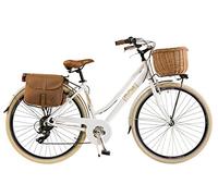 Bianco Taglia 46 Cesto+Borse