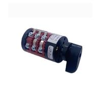 BIANMTSW 0-4 Positions HZ8B-20/5/3 Electrical Control 3 Layers 20A Changeover Rotary Cam Switch Interruptor Silver BIANMTSW