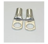 BIANMTSW 10 Pieces 1AWG AWG X 1/4" 3/8" 5/16" 1/2" TINNED COPPER LUG BATTERY CABLE CONNECTOR TERMINAL SC50-6 SC50-8 SC50-10 SC50-12 (SC50-8 1AWG 5L16)