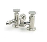 BIANMTSW 1pc Liquid level gauge clamp type three-way TC50.5 liquid level gauge water tank glass pipe water level gauge