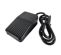 BIANMTSW 1Pcs TFS-01 Black Foot Pedal Switch AC 250V 10A SPDT NO NC Antislip Momentary Power FS-1 With 0.1M Wire BIANMTSW