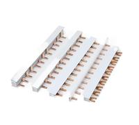 BIANMTSW Air switches Circuit Breaker Copper Busbar for Distribution Box Circuit Breaker PIN Type MCB Connector Busbar Connection Breaker Combing Terminals (Size : 4P Pin type 12 ways)