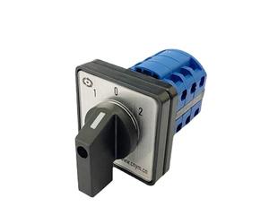 BIANMTSW DIN Rail mounting cam Switch 2/3/4/6/7 Position 20A 660V 3 Pole Rotary Transfer Switch LW26-20 LW28-20 YMW26-20/3 (Color : 0-6) BIANMTSW