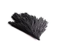 BIANMTSW Home Collections Quartz 1PC Large Rare Natural Rough Black Kyanite Raw Crystal Peacock Tail Shape Decor Minerals DIY Gift Crystals (Color : Black Kyanite, Size : 50-100g)