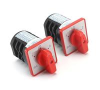BIANMTSW HZ5D-20/4 M05 M06 20A 4KW 3 Poles 12 Screws Induction electronic starter Reversible Transfer Switch Two Voltage Three-Pole Cam Switch(20A 4kW M06)