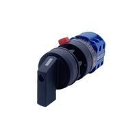 BIANMTSW LW26-20/2S2 Cam Switch YMW26-20A 22mm Single Hole Installation 2/3 Gear Power Supply Reverse Cut Off Change-Over(ON Off ON)