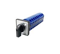 BIANMTSW LW26-25/9 Rotary cam Switch LW28 YMW26 25A 690 Rail Installation Four Pole Multi Position selector(102)
