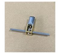 BIANMTSW N20 worm Full Metal Gear electronic starter DC 6V-12V Slow Speed 29mm long dual shaft Engine 12V 68RPM